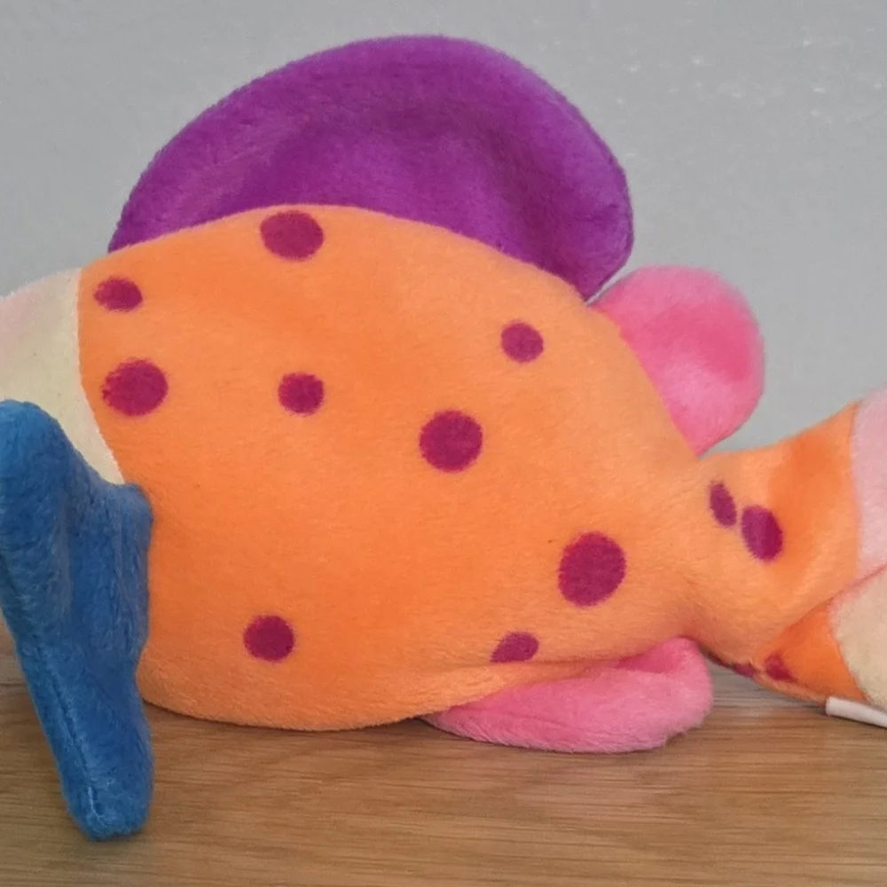 Colorful Plush Fish Toy